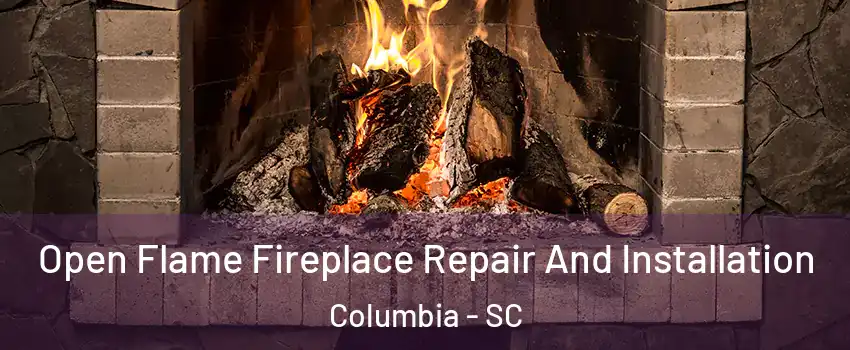  Open Flame Fireplace Repair And Installation Columbia - SC